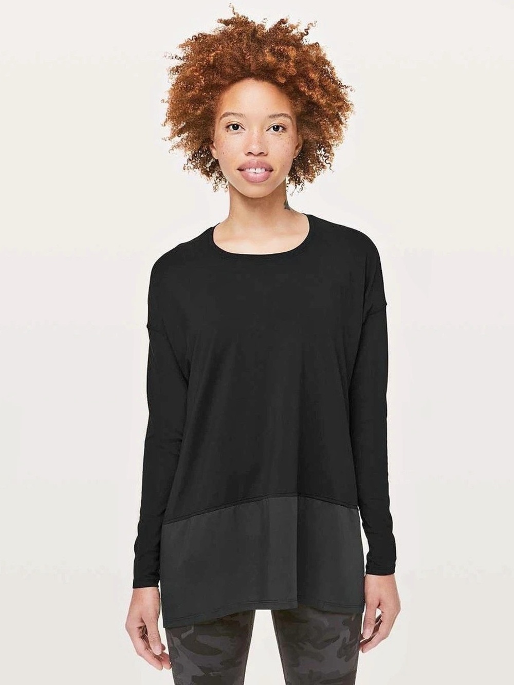 Lululemon Ease of Mind Long Sleeve in Black